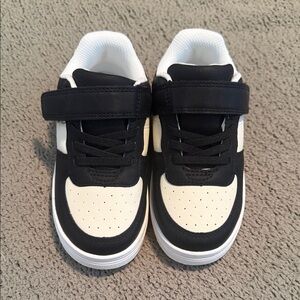 Cat & Jack Black and White Kids Sneakers